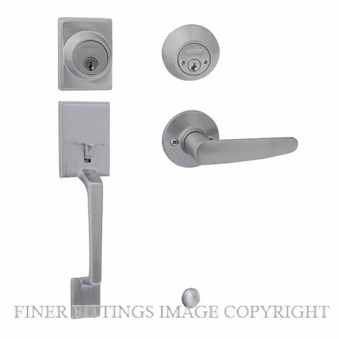 EZSET EZ410CAHNSC CAPRI ENT/SET DBL CYL HAWTHORN INT SATIN CHROME