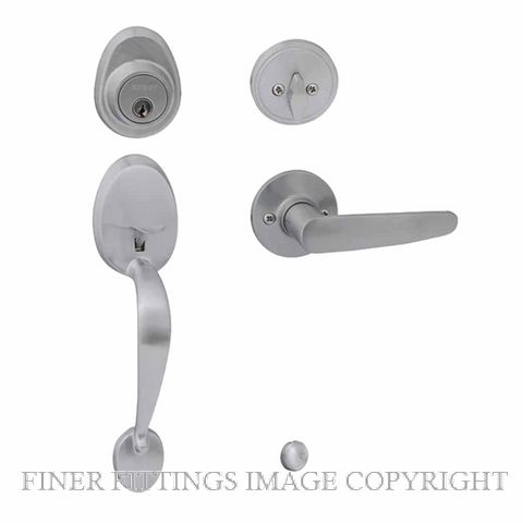 EZSET EZ400MAHNSC MAYFAIR ENT/SET SGL CYL HAWTHORN SATIN CHROME