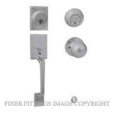 EZSET EZ410CABASC CAPRI ENT/SET DBL CYL BALA INT SATIN CHROME