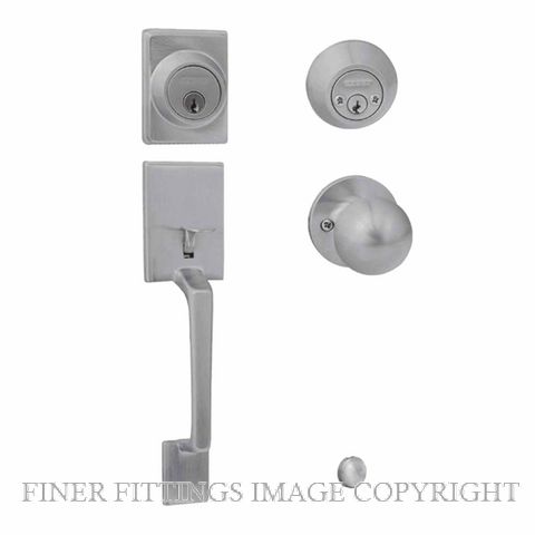 EZSET EZ410CABASC CAPRI ENT/SET DBL CYL BALA INT SATIN CHROME