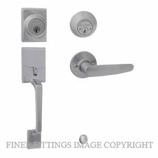 EZSET EZ410CACESC CAPRI ENT/SET DBL CYL CAMBRIDGE INT SATIN CHROME