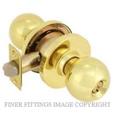 EZSET BALA 100EA SERIES KNOBSETS POLISHED BRASS