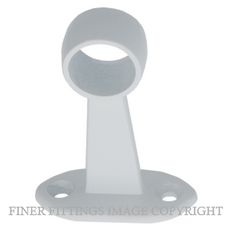 MILES NELSON 024 TOWEL BRACKET CENTRE 19MM WHITE