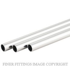 MILES NELSON 025 19MM ALUM TOWEL RAIL TUBE BRIGHT ANODISED