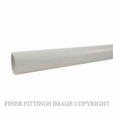 MILES NELSON 025 19MM ALUM TOWEL RAIL TUBE WHITE