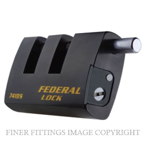 FEDERAL FDAU741DS HEAVY DUTY RECTANGLE PADLOCK