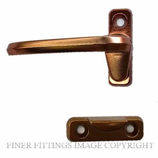 MILES NELSON 055 SPLIT RAIL FASTENER LH FLORENTINE BRONZE