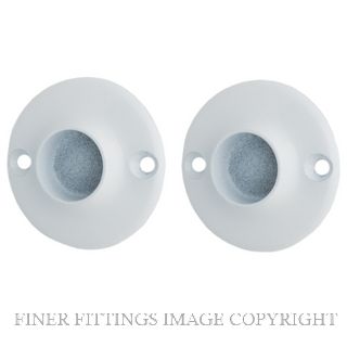 MILES NELSON 107 END FLANGE 19MM WHITE