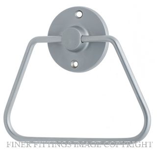 MILES NELSON TOWEL RING 114 SATIN CHROME