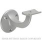 MILES NELSON 210 BANNISTER BRACKET SATIN CHROME