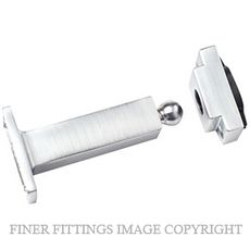 MILES NELSON 212 DOOR HOLDER WALL MOUNT 90MM  SATIN CHROME