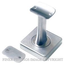 MILES NELSON 313 BANNISTER BRACKET SQUARE CVR SATIN CHROME