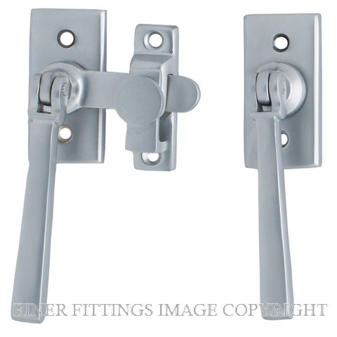 MILES NELSON 475 FRENCH DOOR FASTENER SATIN CHROME