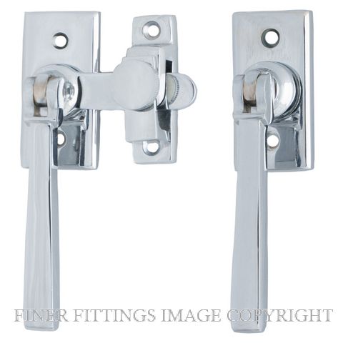 MILES NELSON 475 FRENCH DOOR FASTENER  CHROME PLATE