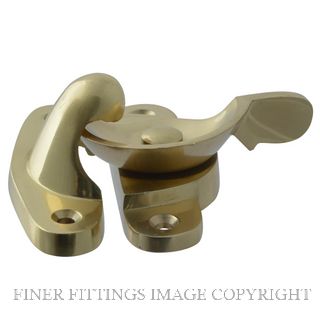 MILES NELSON 4217 SASH FITCH FASTERNER POLISHED BRASS