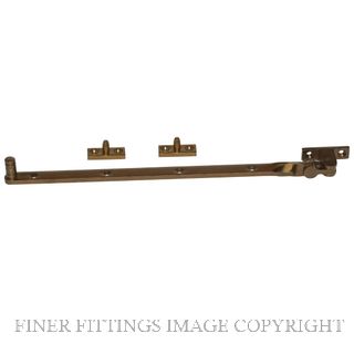 MILES NELSON 465 FANLIGHT STAY 300MM FLORENTINE BRONZE