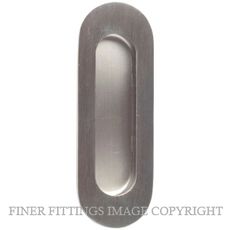 MILES NELSON 732 FLUSH PULL 120 X 40 RND EDGE CF STAINLESS STEEL