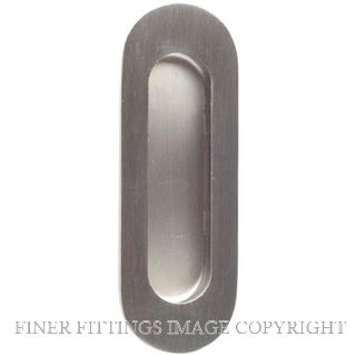 MILES NELSON 732 FLUSH PULL 120 X 40 RND EDGE CF STAINLESS STEEL