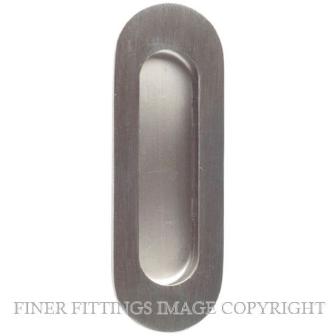 MILES NELSON 732 FLUSH PULL 120 X 40 RND EDGE CF STAINLESS STEEL