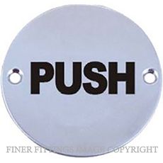 MILES NELSON 503PUSPR SIGN PUSH STAINLESS STEEL