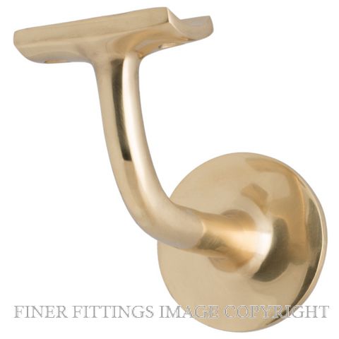 MILES NELSON 510 BANNISTER BRACKET POLISHED BRASS