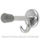 MILES NELSON 702 DOOR STOP & HOOK SATIN CHROME