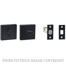 MNDEAD1BLK SQUARE SINGLE CYLINDER DEADBOLT MATT BLACK