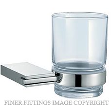 MILES NELSON 790 RINNOVA GLASS HOLDER CHROME PLATE