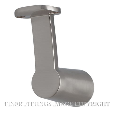 MILES NELSON 810 LESS BASE BANNISTER BRACKETS SATIN NICKEL