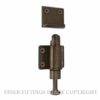 WINDSOR BRASS 5194 AB SOLID BRASS SPRING CATCH ANTIQUE BRONZE