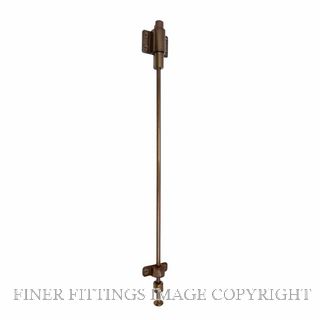 WINDSOR 5361 AB SOLID BRASS SPRING CATCH 300MM ANTIQUE BRONZE