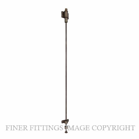 WINDSOR 5362 NB SOLID BRASS SPRING CATCH 450MM NATURAL BRONZE