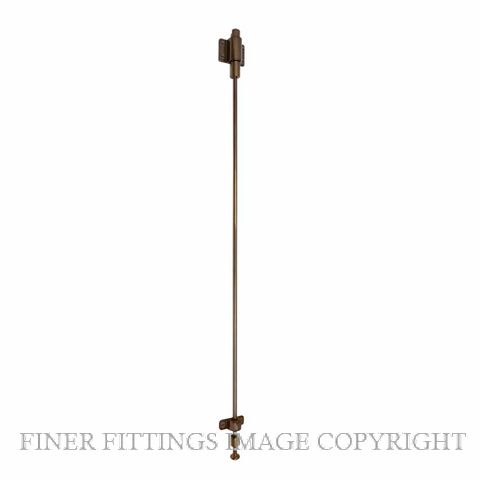 WINDSOR 5362 AB SOLID BRASS SPRING CATCH 450MM ANTIQUE BRONZE