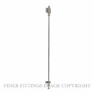 WINDSOR 5362 BN SOLID BRASS SPRING CATCH 450MM BRUSHED NICKEL