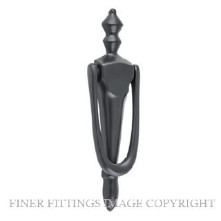 TRADCO 9678 DOOR KNOCKER MATT BLACK