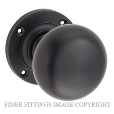 TRADCO TR0961 VICTORIAN KNOB MATT BLACK