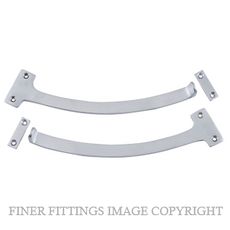 TRADCO 9768 FANLIGHT STOP SATIN CHROME (PAIR)