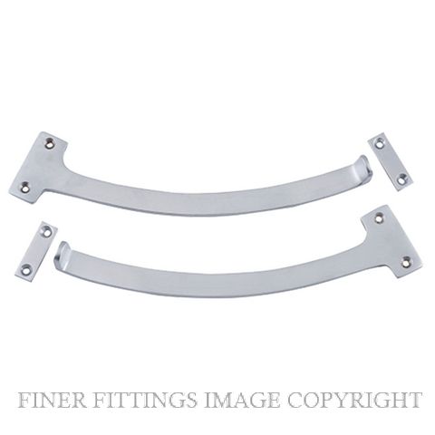 TRADCO 9768 FANLIGHT STOP SATIN CHROME (PAIR)