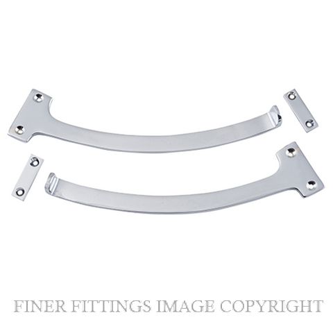 TRADCO 9753 FANLIGHT STOP CHROME PLATE (PAIR)