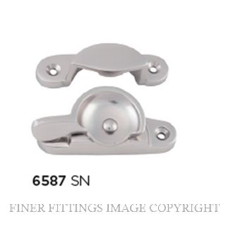 TRADCO 6587 SASH FASTENER SATIN NICKEL