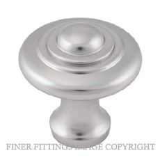 TRADCO 6616 - 6668 DOMED CABINET KNOBS SATIN NICKEL