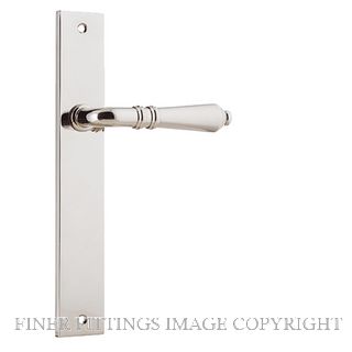 TRADCO 14200 SARLAT RECTANGULAR LATCH POLISHED NICKEL