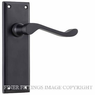 TRADCO 9618 CAMDEN LEVER LATCH MATT BLACK