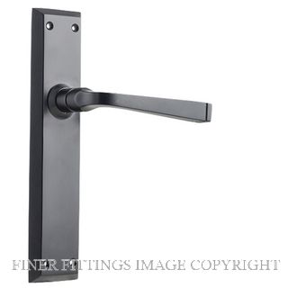 TRADCO 9626 MENTON LEVER LATCH MATT BLACK