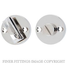 TRADCO 6471 PRIVACY TURN - ROUND POLISHED NICKEL 35MM