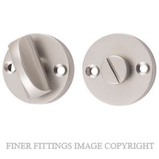 TRADCO 6551 PRIVACY TURN - ROUND SATIN NICKEL 35MM