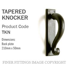 TASMAN FORGE TF TAPERED DOOR KNOCKER