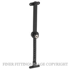 TRADCO 9639 LOCKING TELESCOPIC STAY SS-MATT BLACK