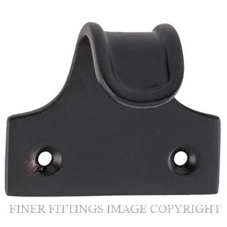 TRADCO 9648 SASH LIFT - RIBBED MATT BLACK