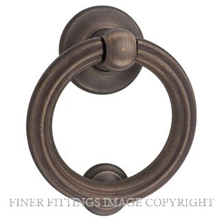 TRADCO 9471 SIENA DOOR KNOCKER ANTIQUE BRASS